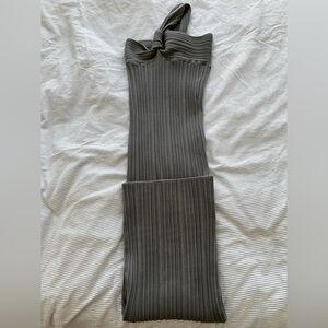 Zara fitted grey dress
